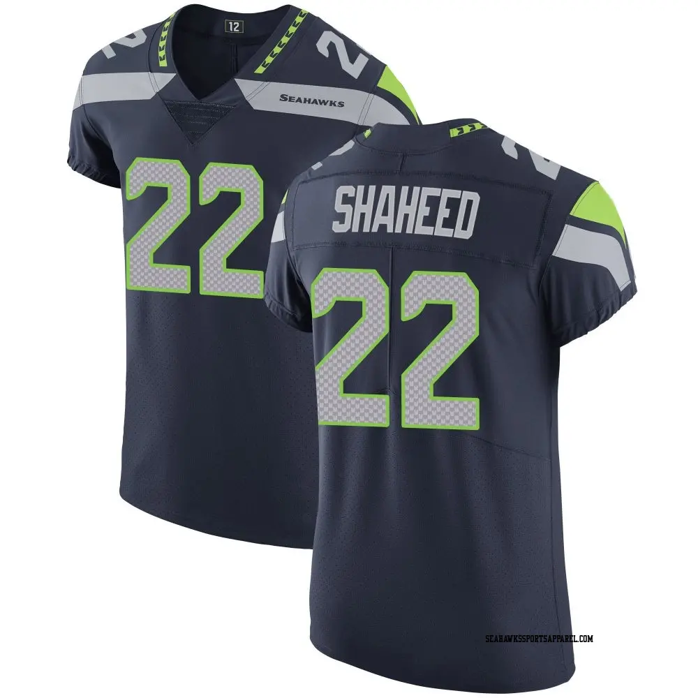 Elite Navy Men's Rashid Shaheed Seattle Seahawks Team Color Vapor Untouchable Jersey