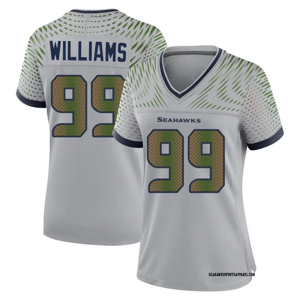 Game Royal Men's Leonard Williams Seattle Seahawks Throwback