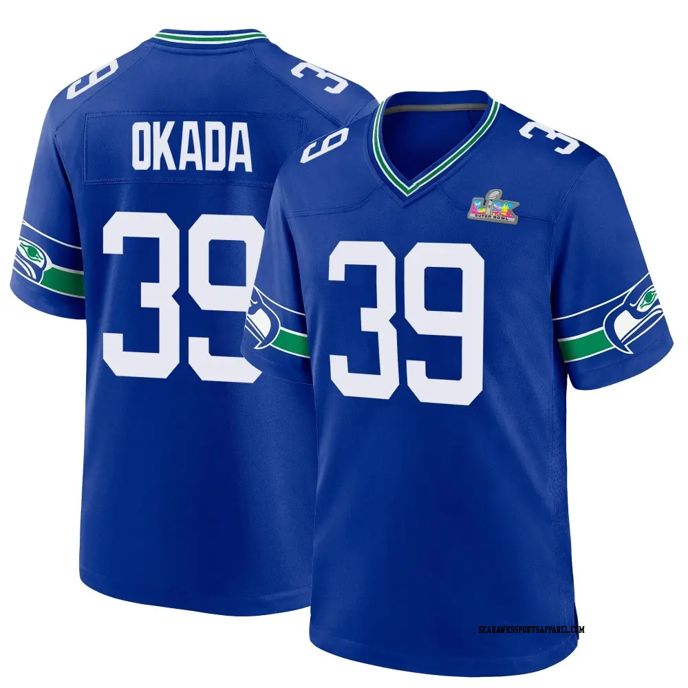 Ty Okada Jersey for Men, Women and Kids - Seahawks Store