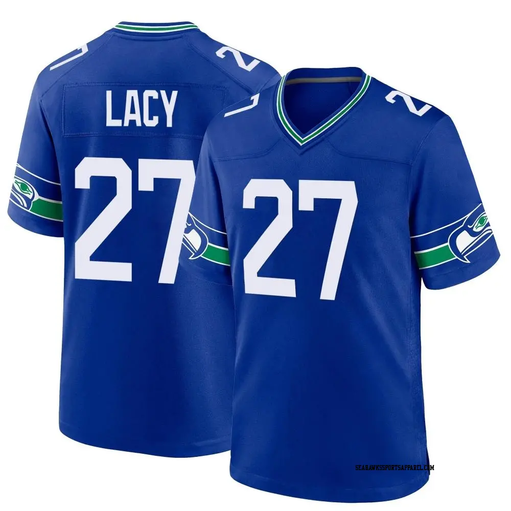 Eddie Lacy Jersey for Men Women and Kids Seahawks Store