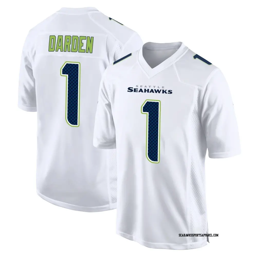 Game White Youth Jaelon Darden Seattle Seahawks Tundra Fashion Jersey