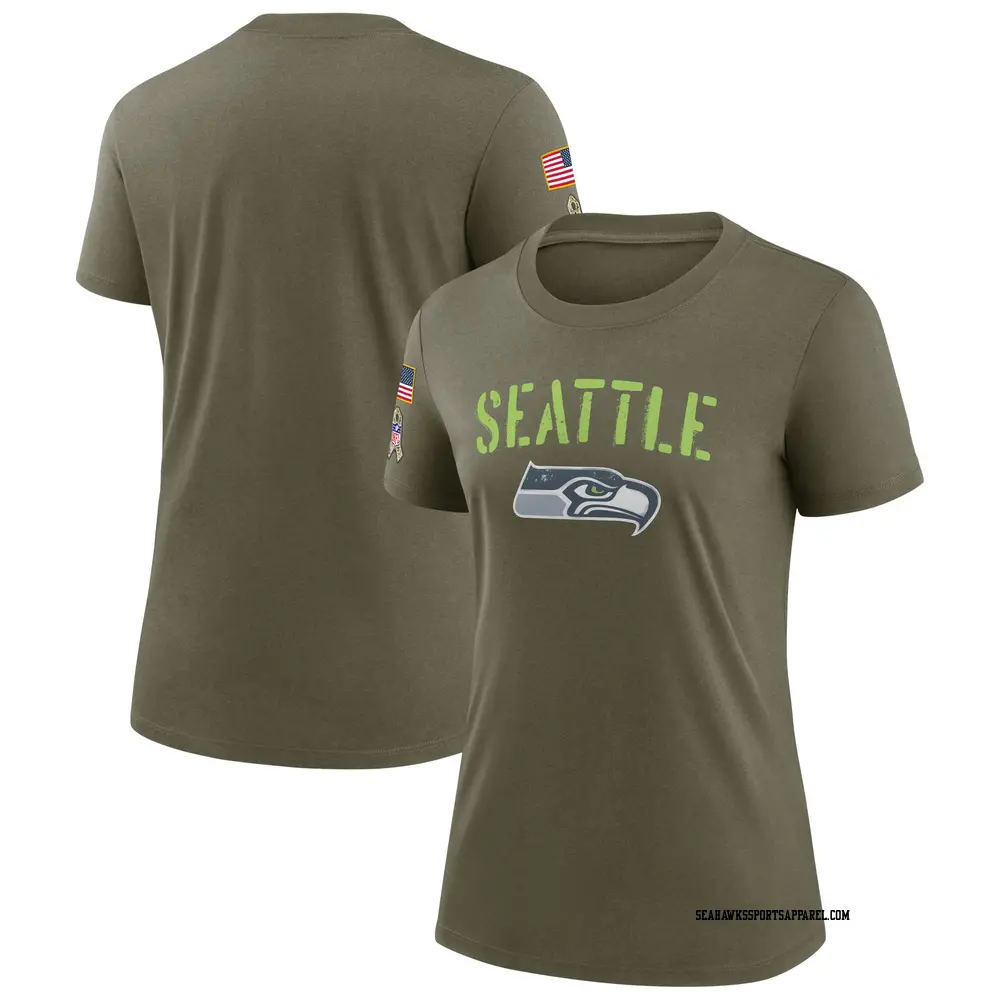 売れ筋商品|||ナイキ カットソー トップス レディース Women's Brown Seattle Seahawks 2023 Salute to Service Long Sleeve T-shirt Brown Women's Nike Brown Seattle Seahawks Salute To Service Long