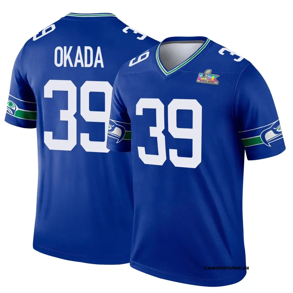 Ty Okada Jersey for Men, Women and Kids - Seahawks Store