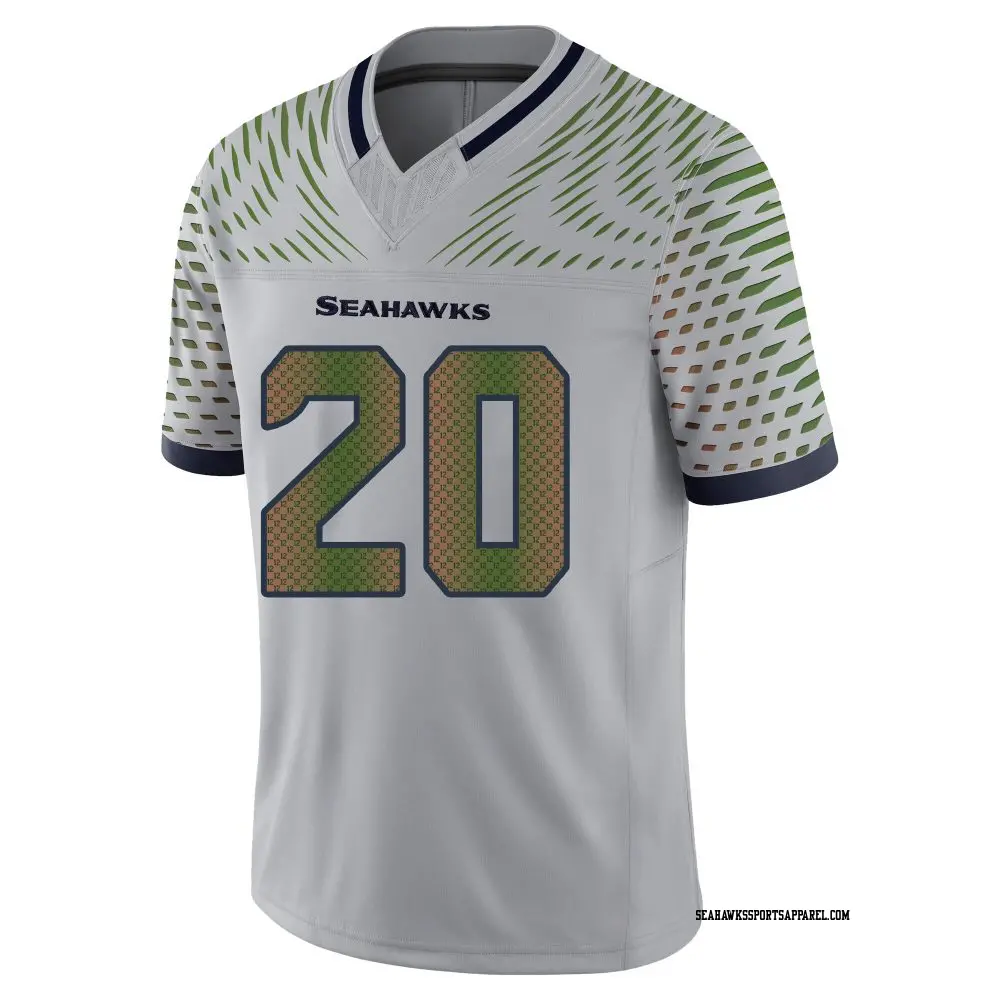 Limited Gray Men's Julian Love Seattle Seahawks Wolf 2025