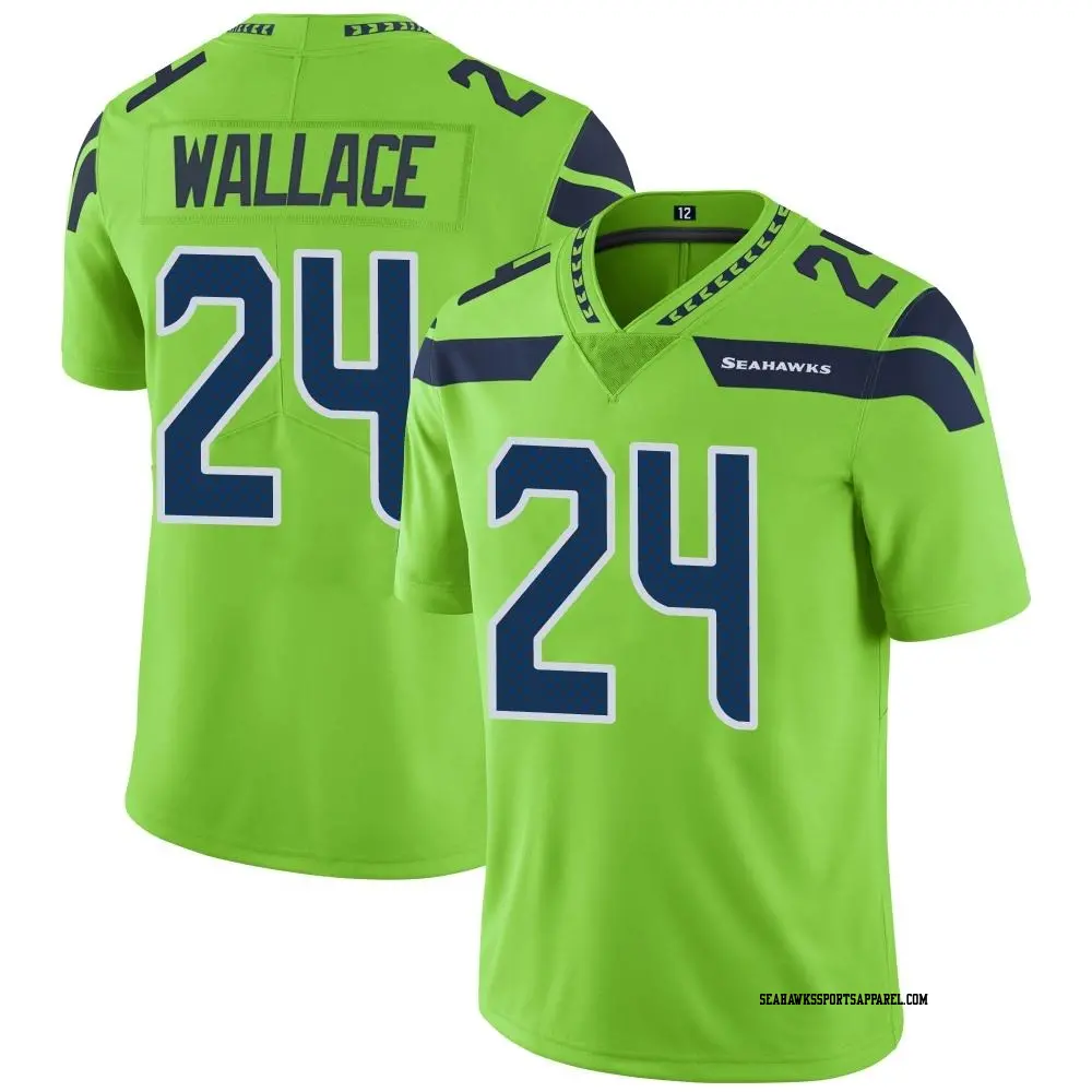 K Von Wallace Jersey for Men Women and Kids Seahawks Store