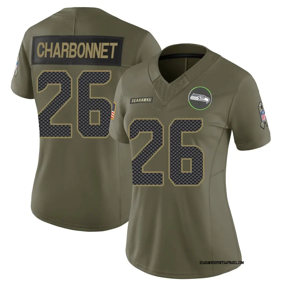 Zach Charbonnet Jersey for Men, Women and Kids - Seahawks Store