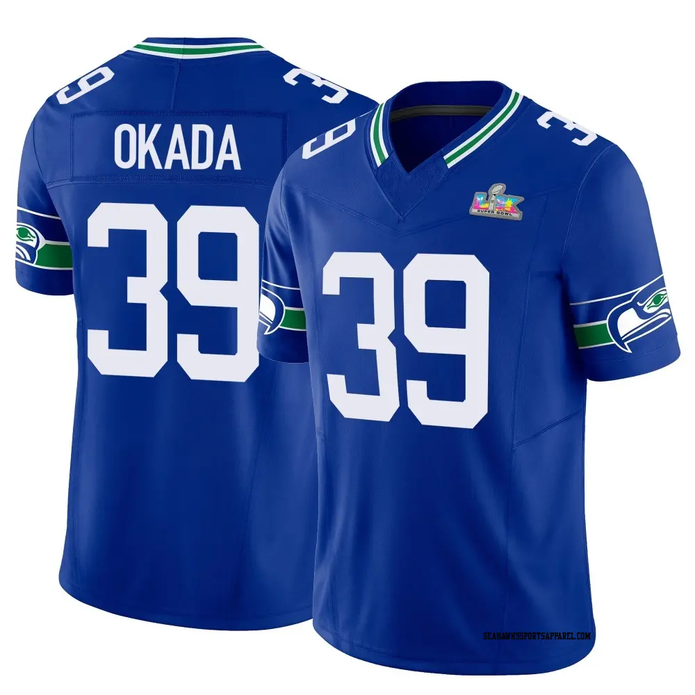 Ty Okada Jersey for Men, Women and Kids - Seahawks Store